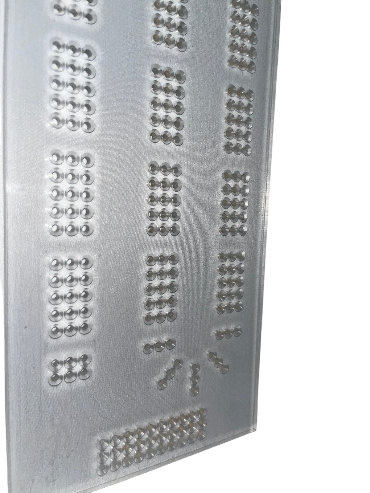 Cribbage Board Template  3-Lane  1/4 inch Acrylic   MADE IN USA