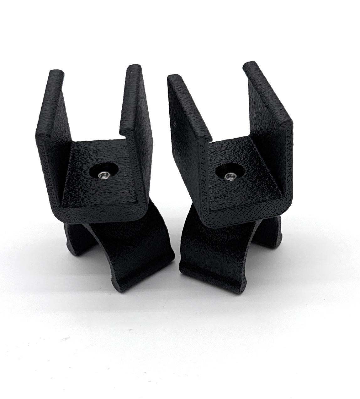 CartLight Golf Cart Flashlight Mount – 1-Inch Square Post Series   2 Pack