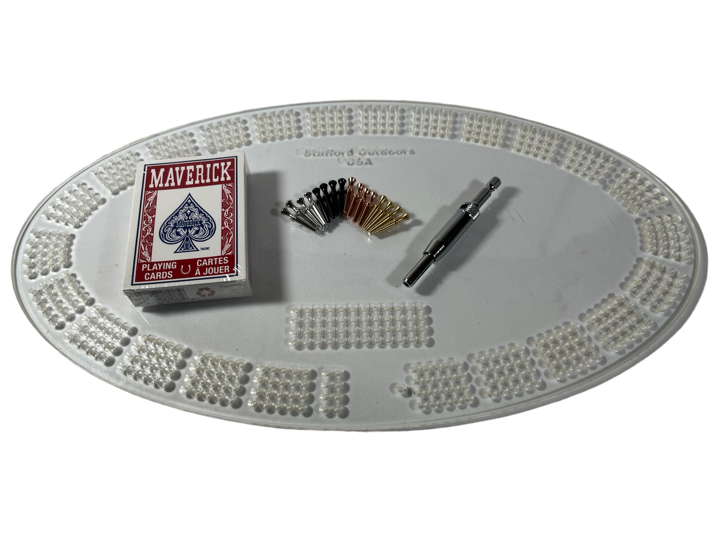 Oval Cribbage Template Kit