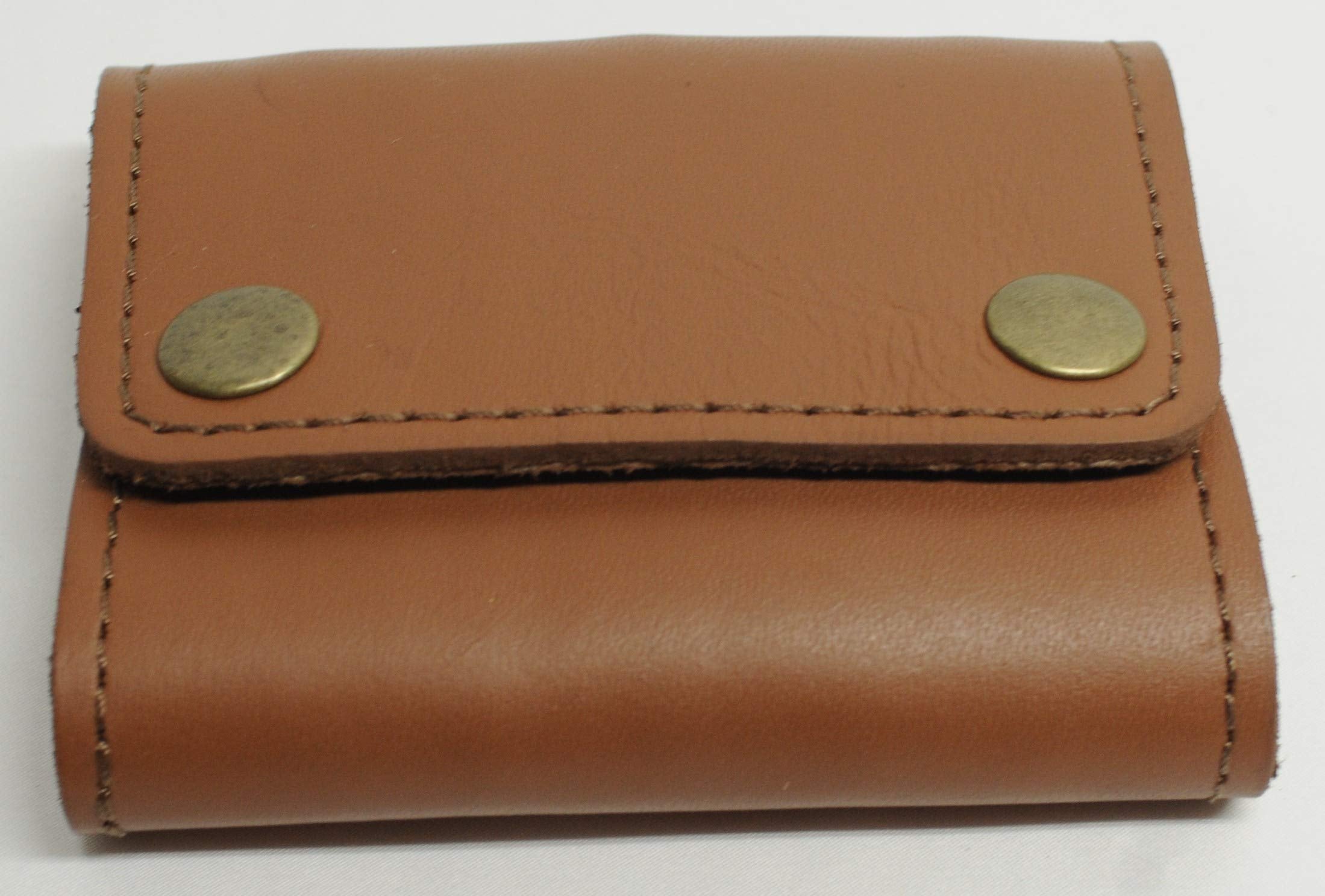 410 Gauge Shotgun Shell Pouch for Belt Tan Leather