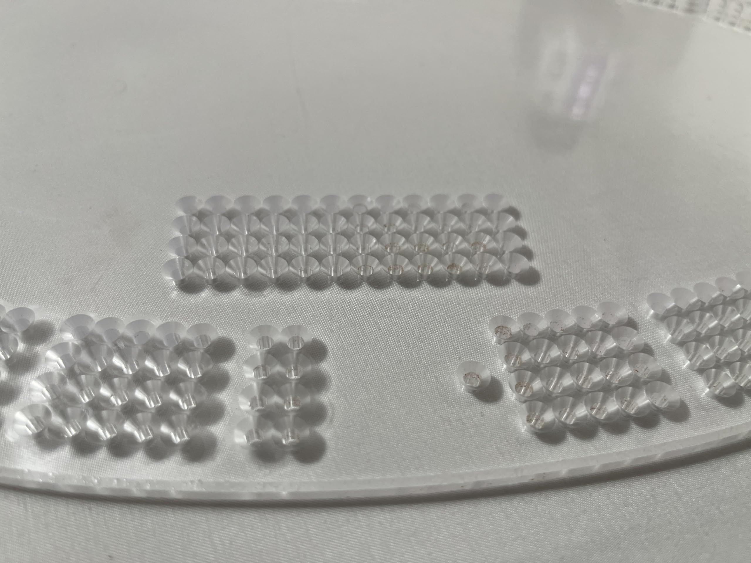 OVAL CRIBBAGE BOARD TEMPLATE - 4 Lane USA