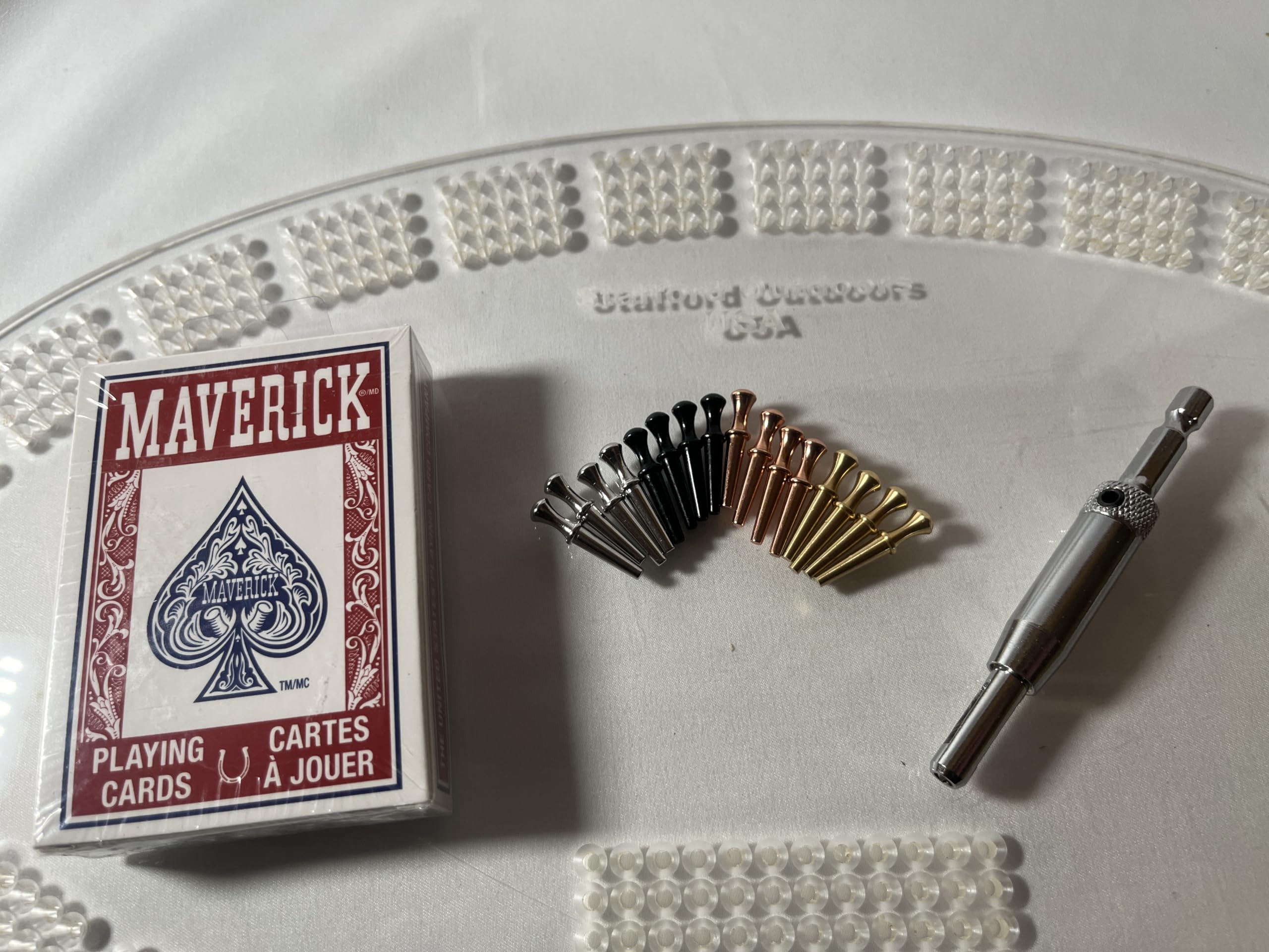 Oval Cribbage Template Kit