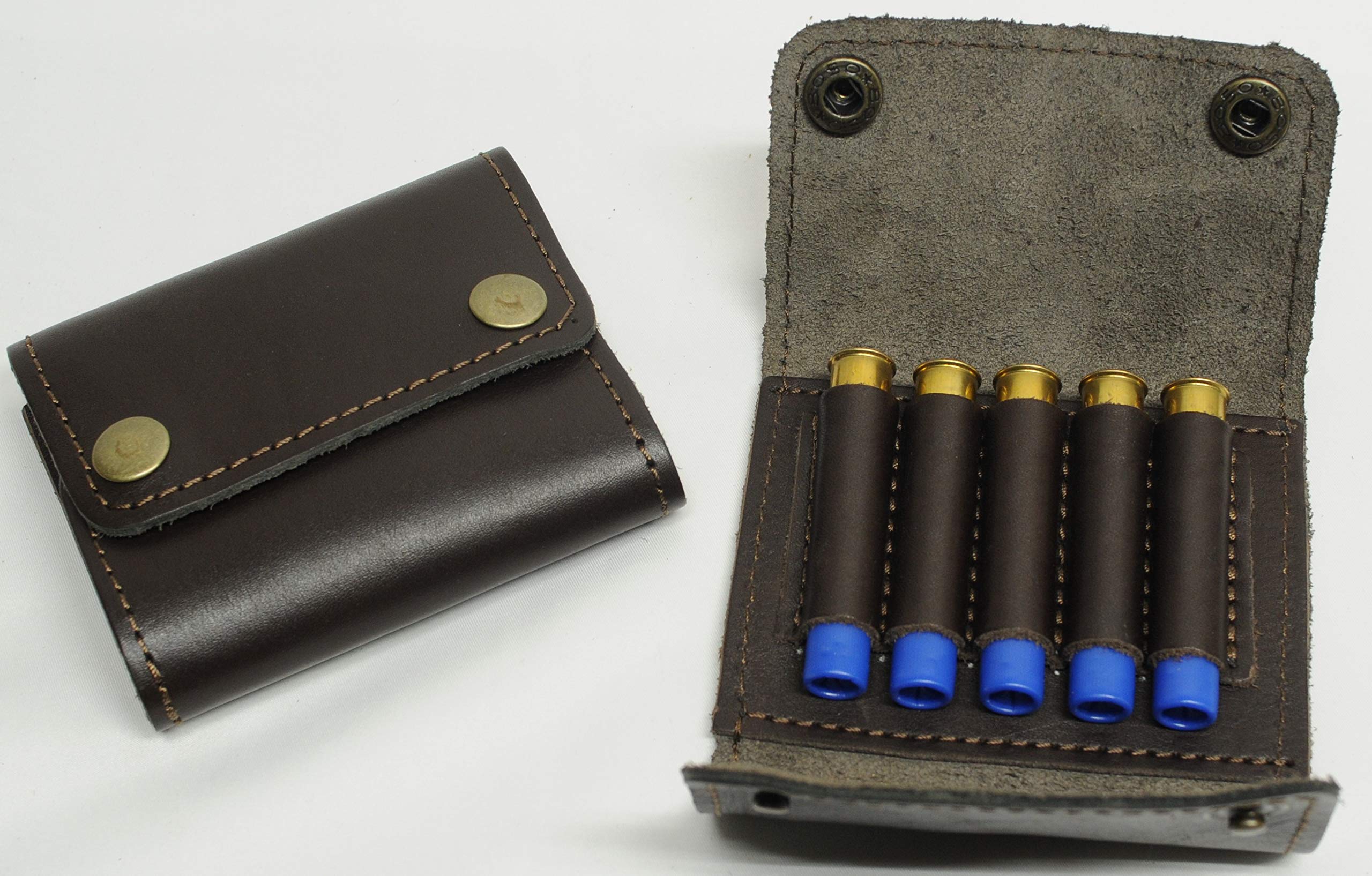410 Gauge Leather Shotgun Shell Holder for Belt