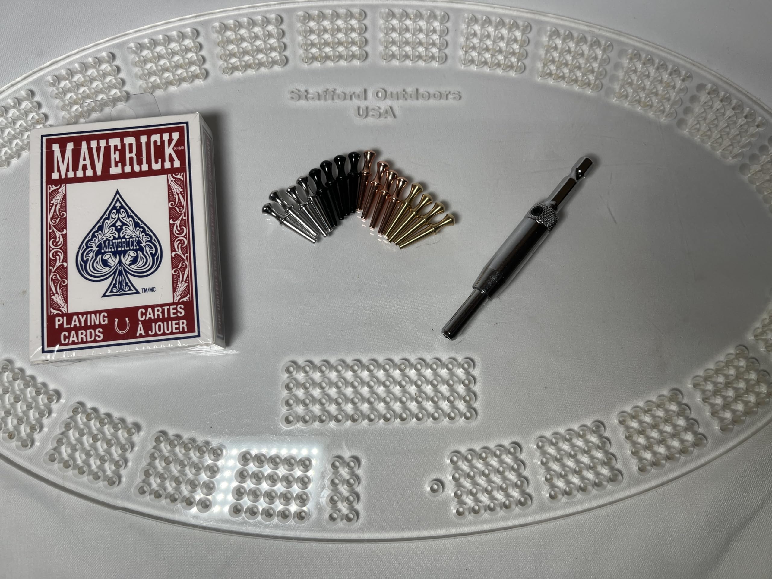 Oval Cribbage Template Kit