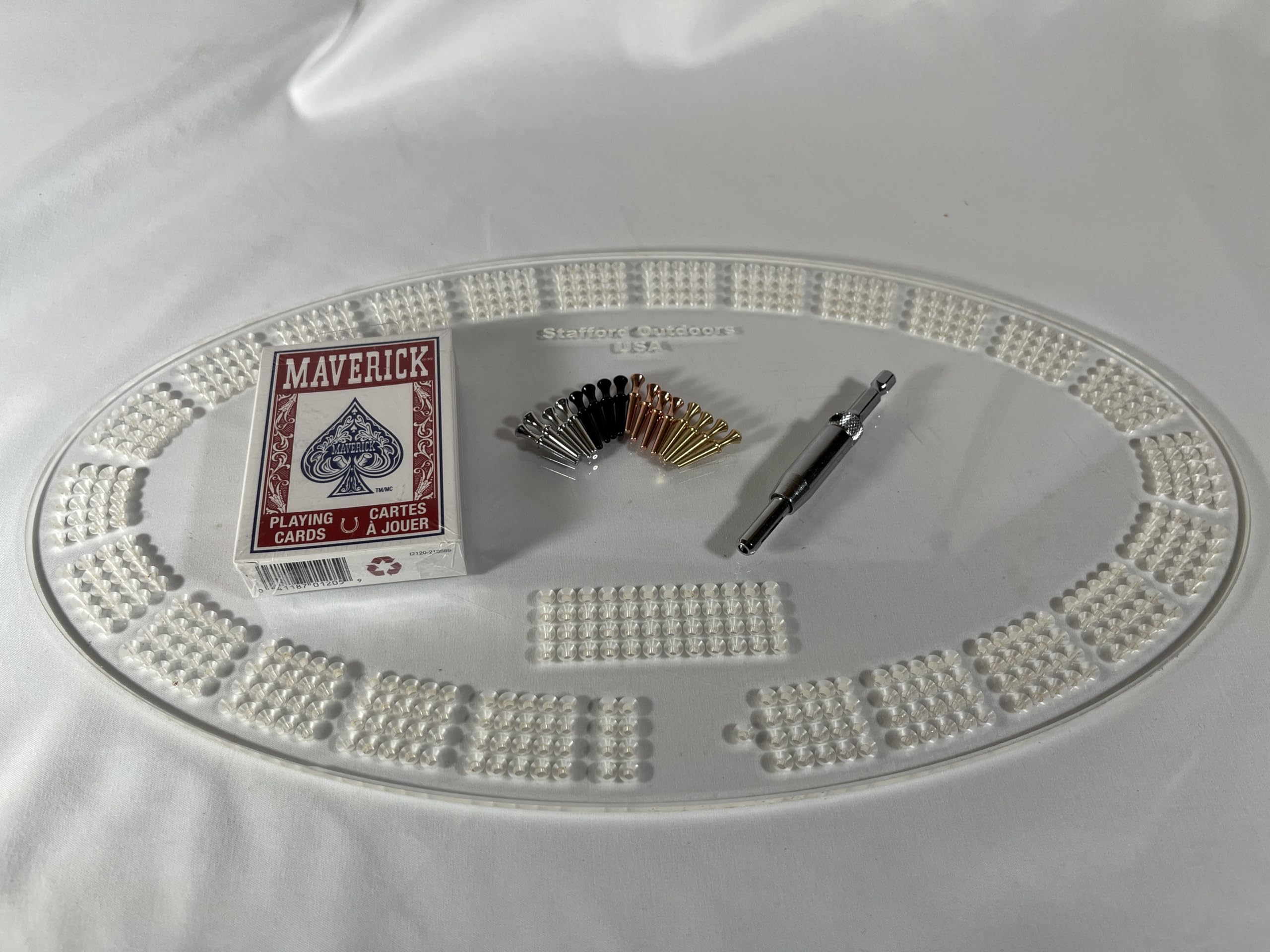 Oval Cribbage Template Kit
