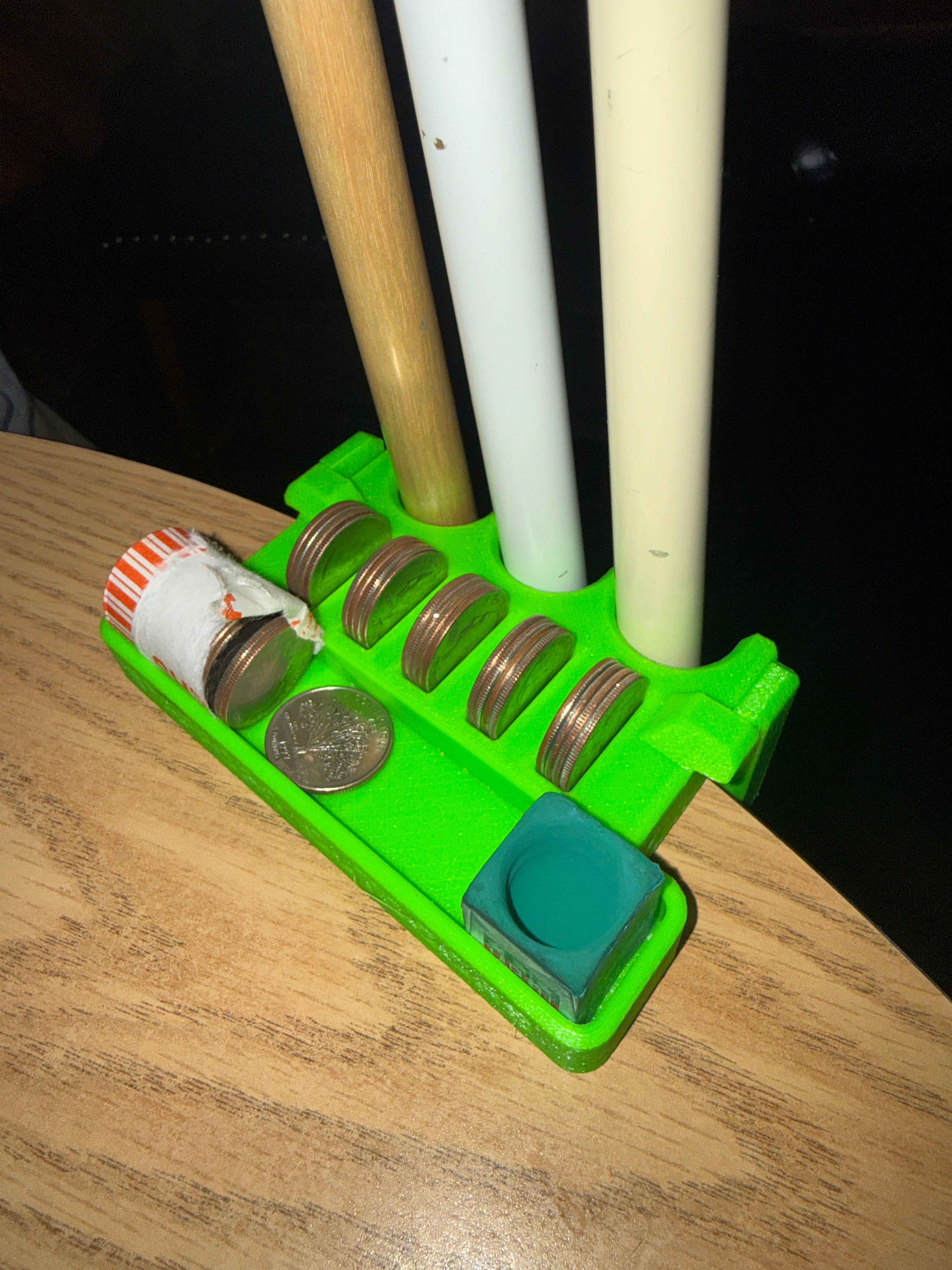 Pool Cue Holder 3 Place