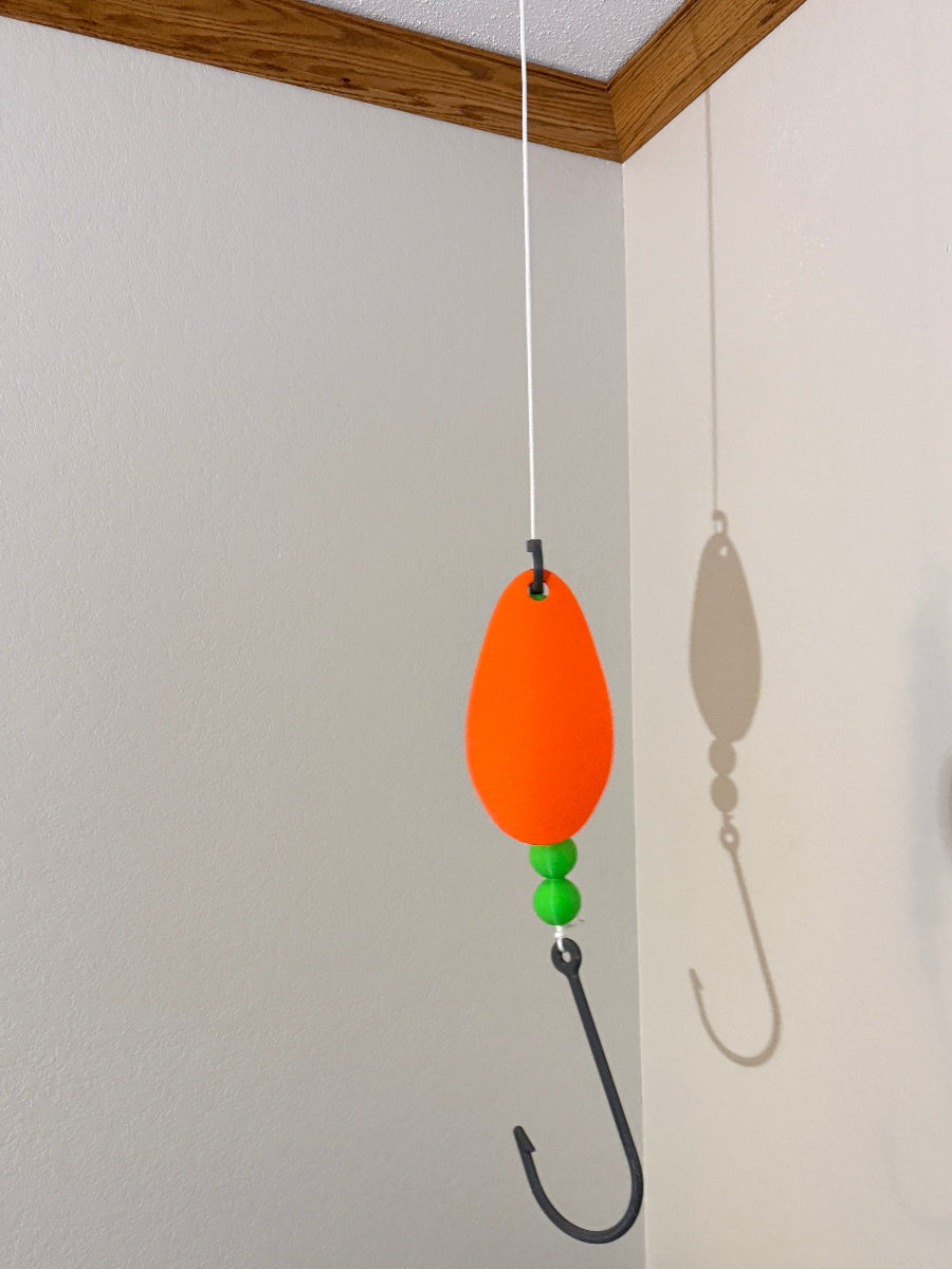 Oversized Decorative Fishing Spinner For Home Decor