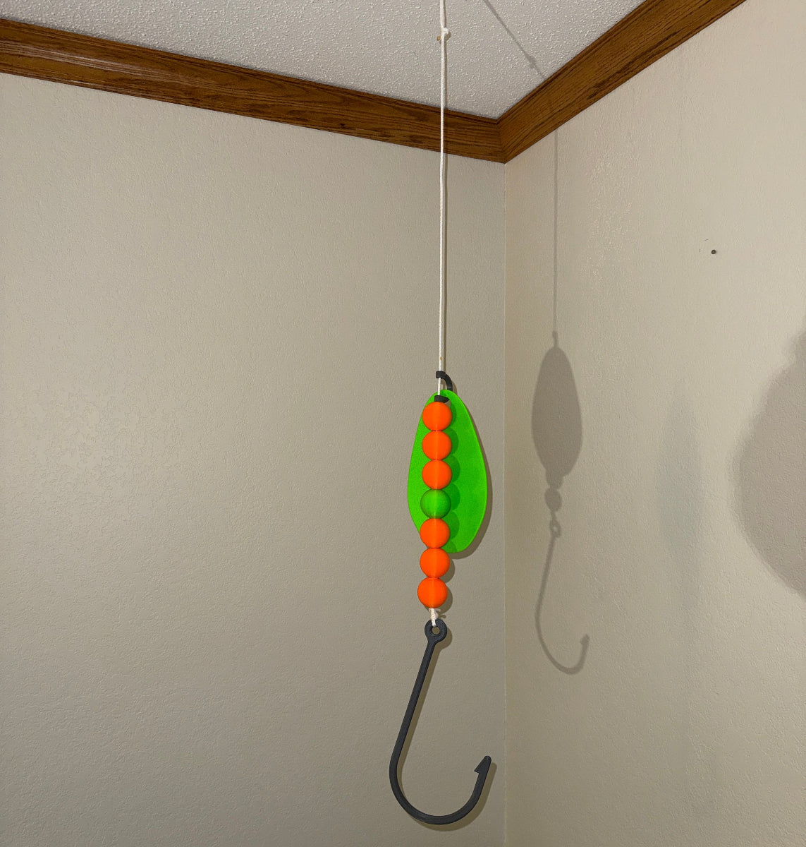Oversized Decorative Fishing Spinner For Home Decor