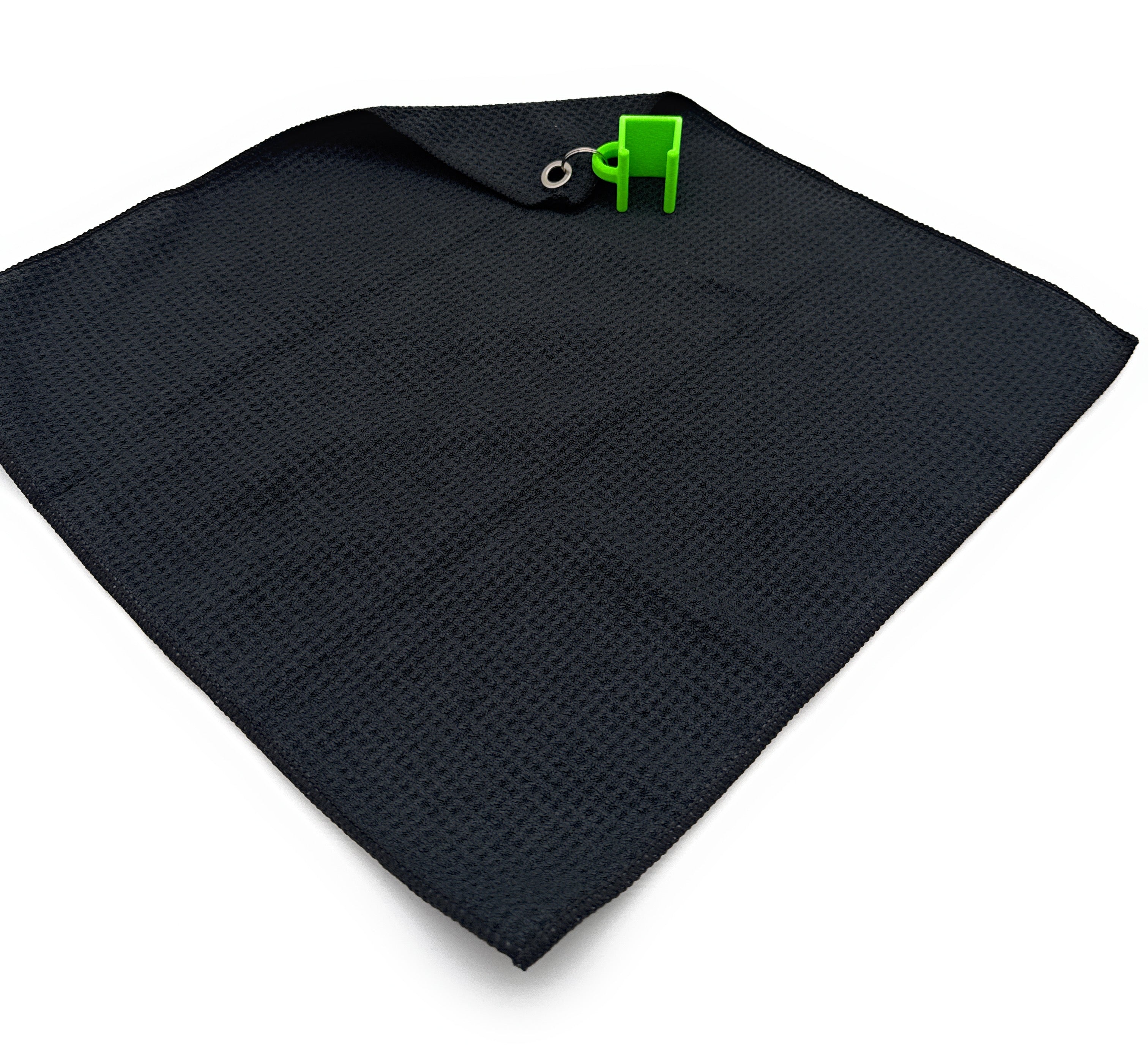 Towel and mount for golf Cart