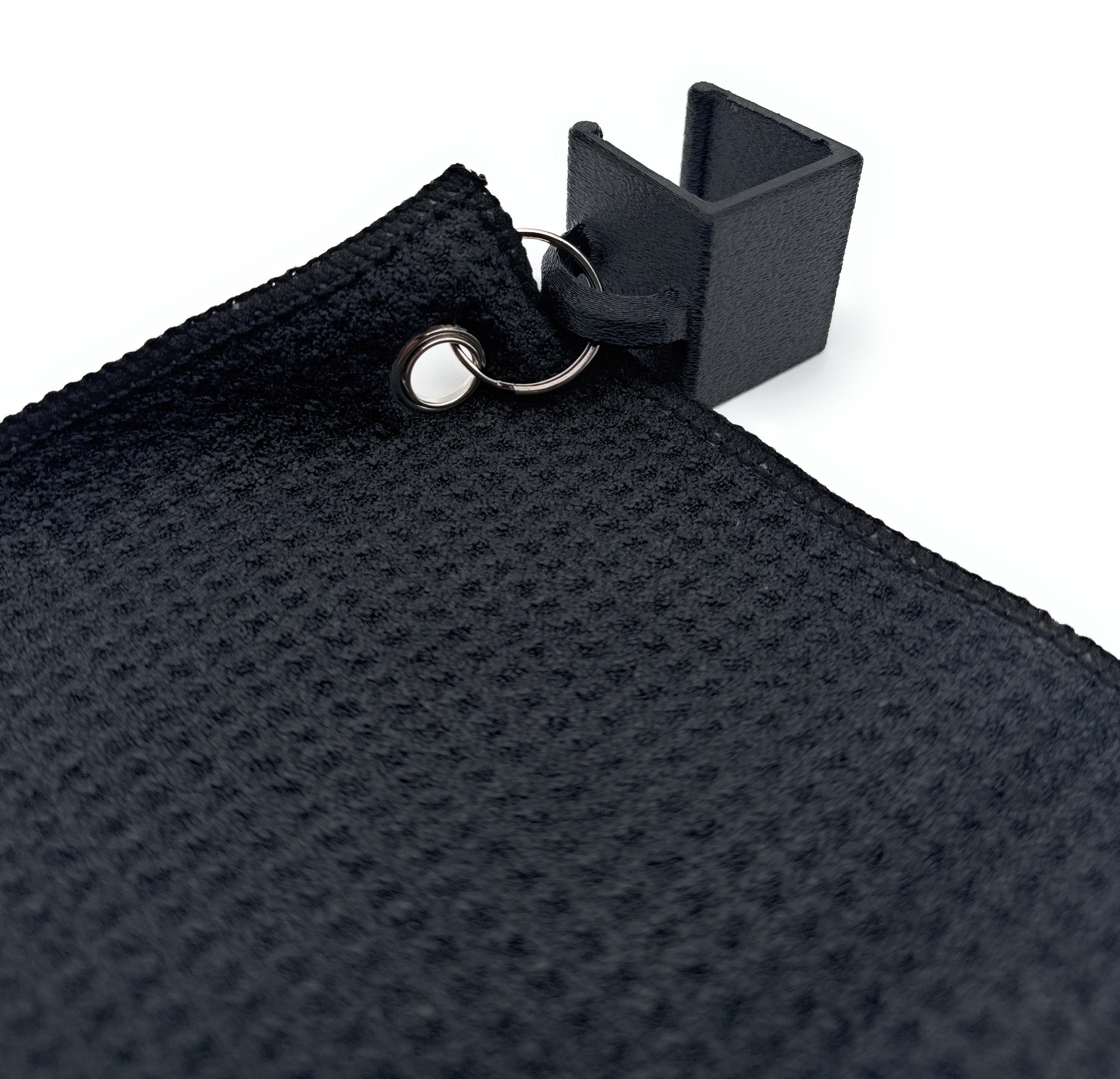 Towel and mount for golf Cart