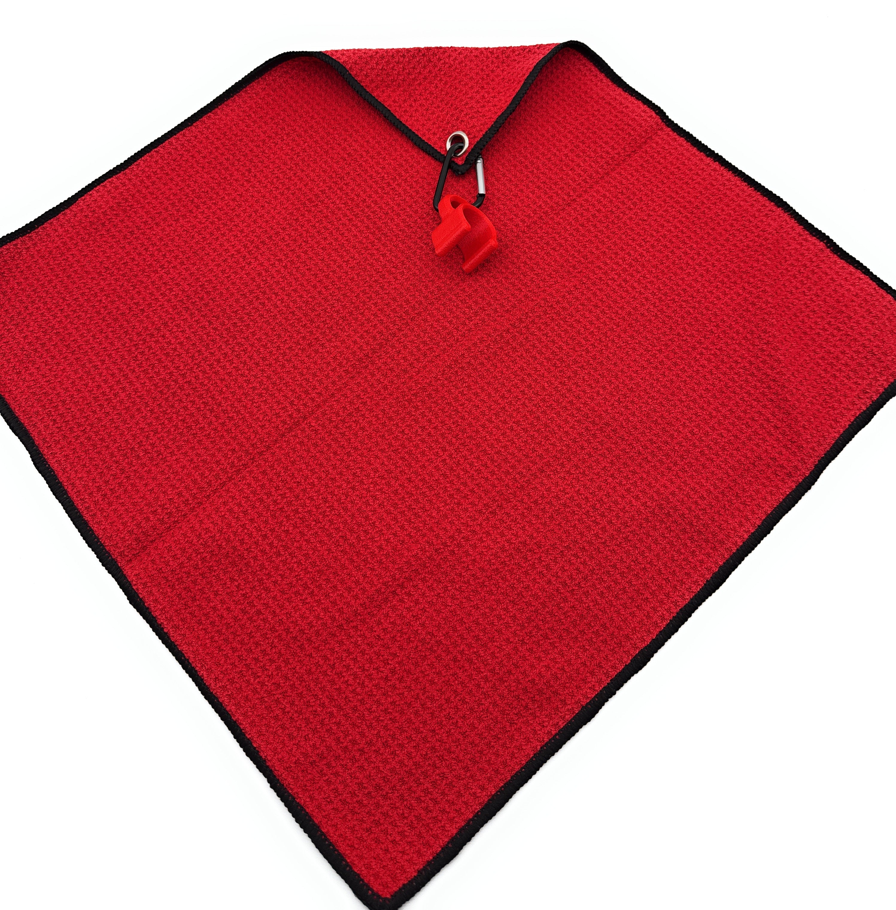 Towel and mount for clip 7/8 inch side rail on boat