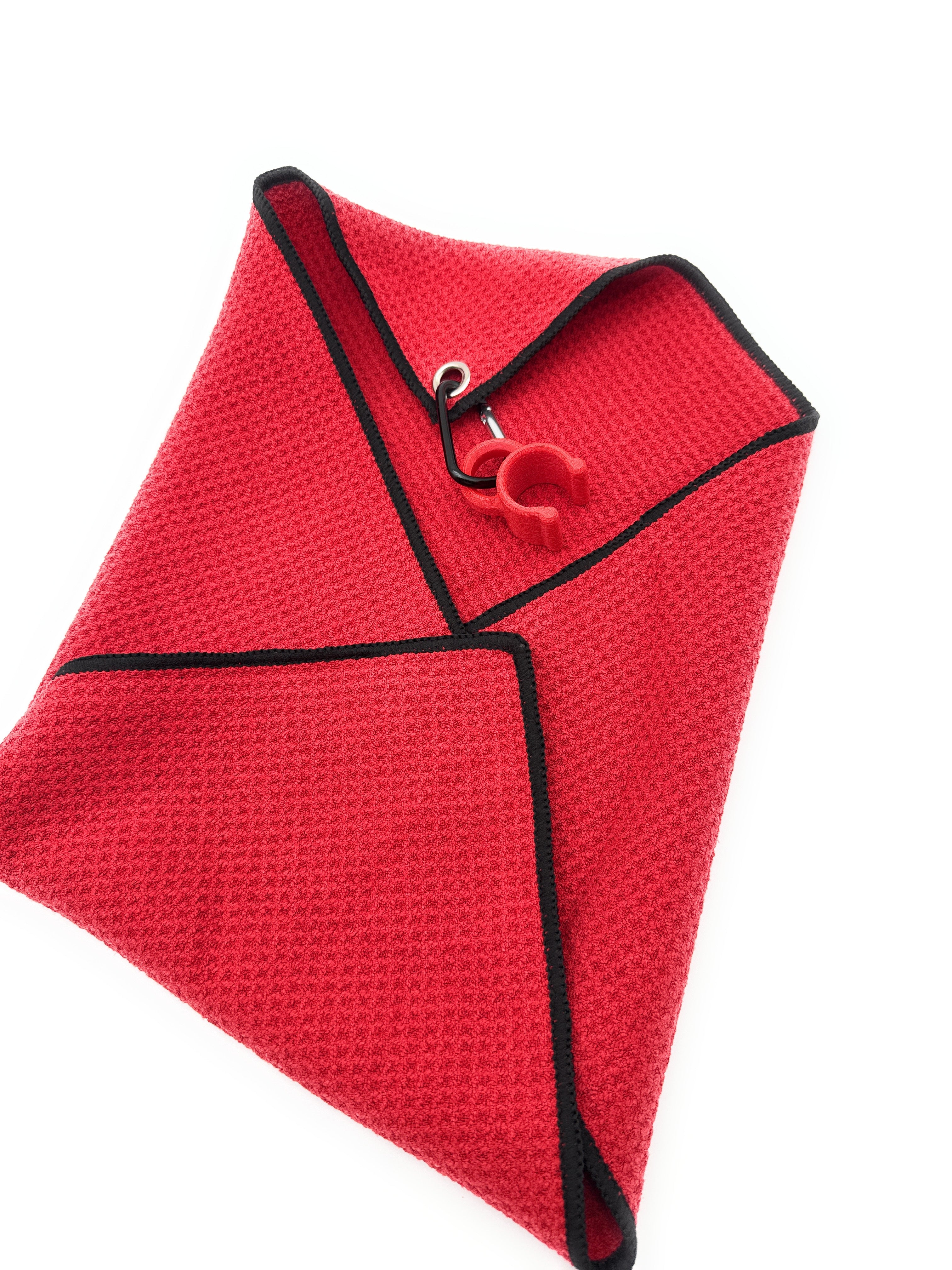 Towel and mount for clip 7/8 inch side rail on boat