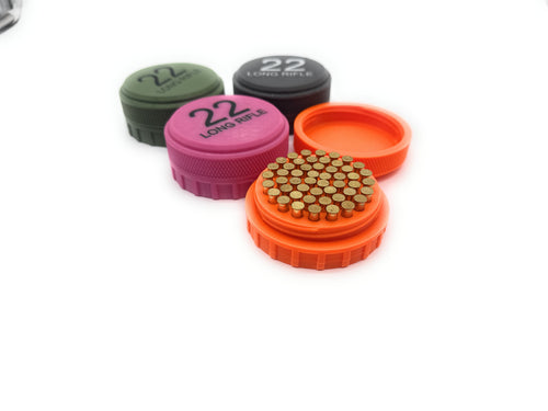 Deluxe Ammo Box For 22 Long Rifle     50 Rounds