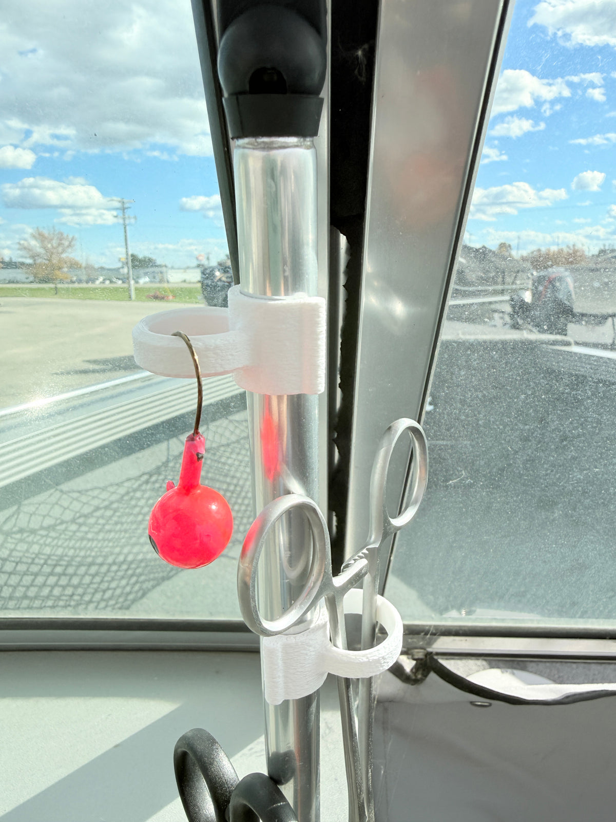 Boat Windshield Accessory Clip 6-Pack | 5/8" Strut Marine Tool Holder