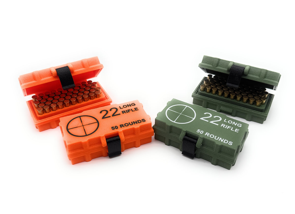22LR SQR Storage Box  2 PACK