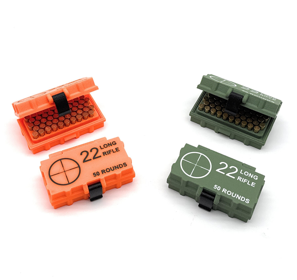 22LR SQR Storage Box  2 PACK