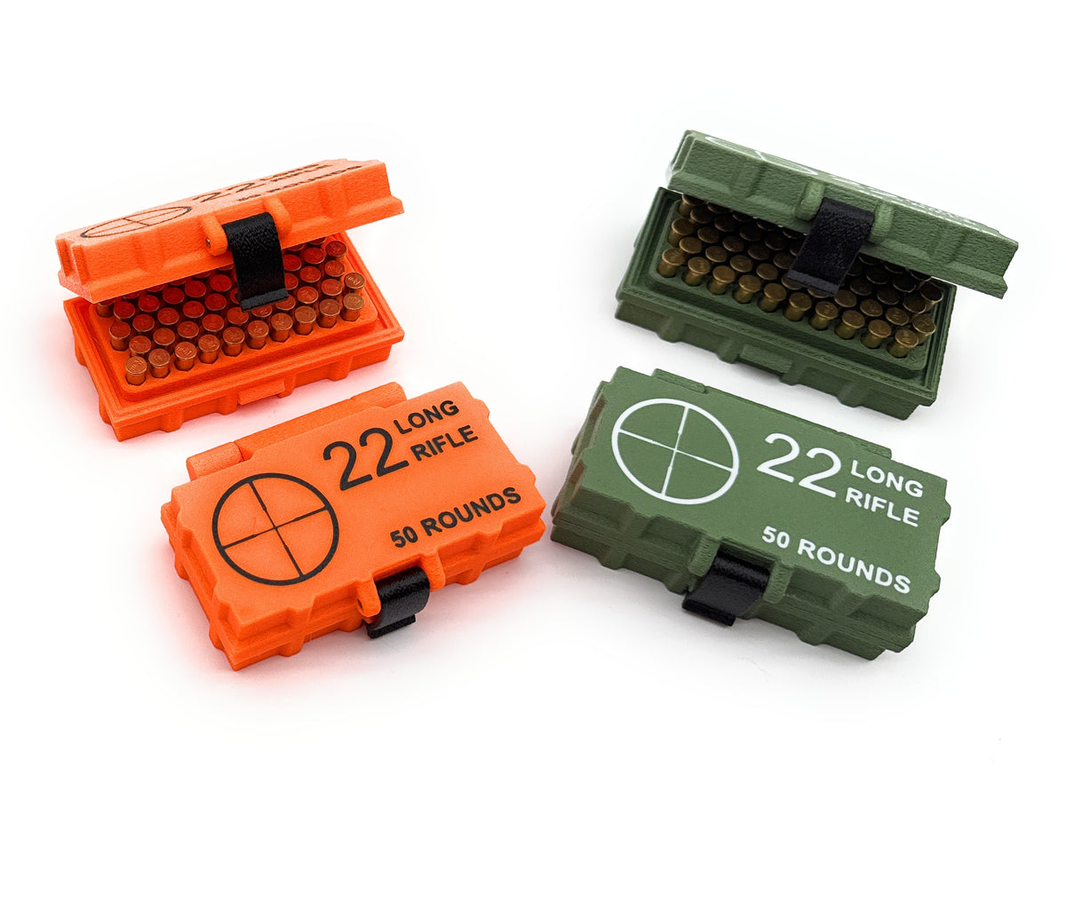 22LR SQR Storage Box  2 PACK
