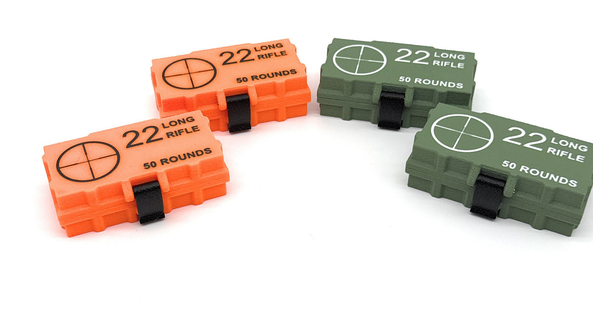 22LR SQR Storage Box  2 PACK