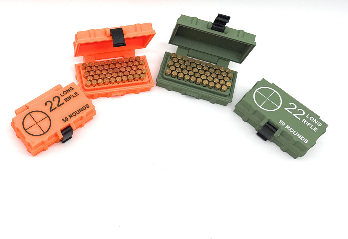 22LR SQR Storage Box  2 PACK
