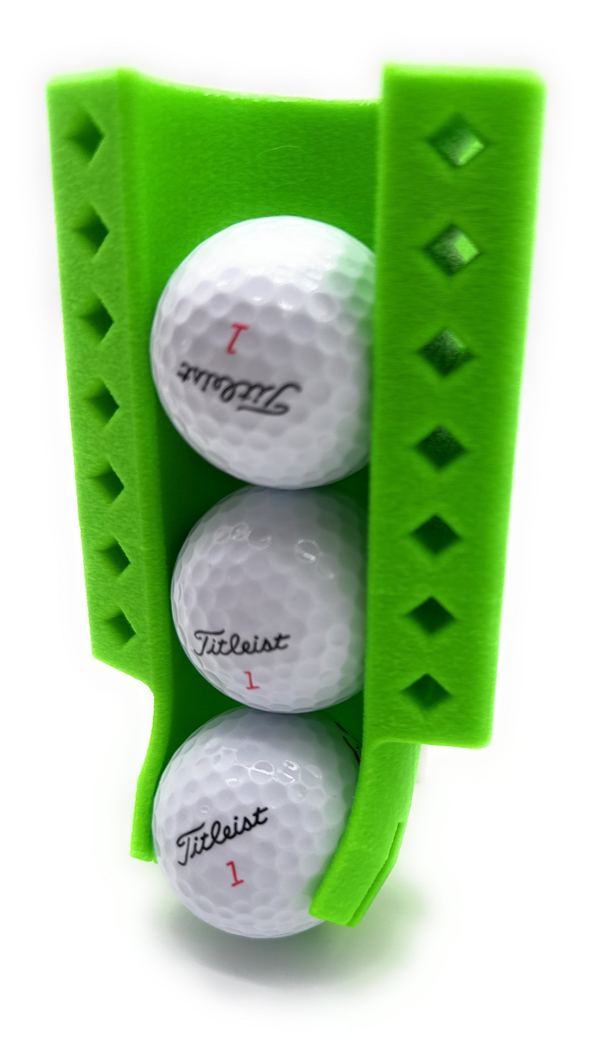 Golf Ball and Tee holder for golf cart