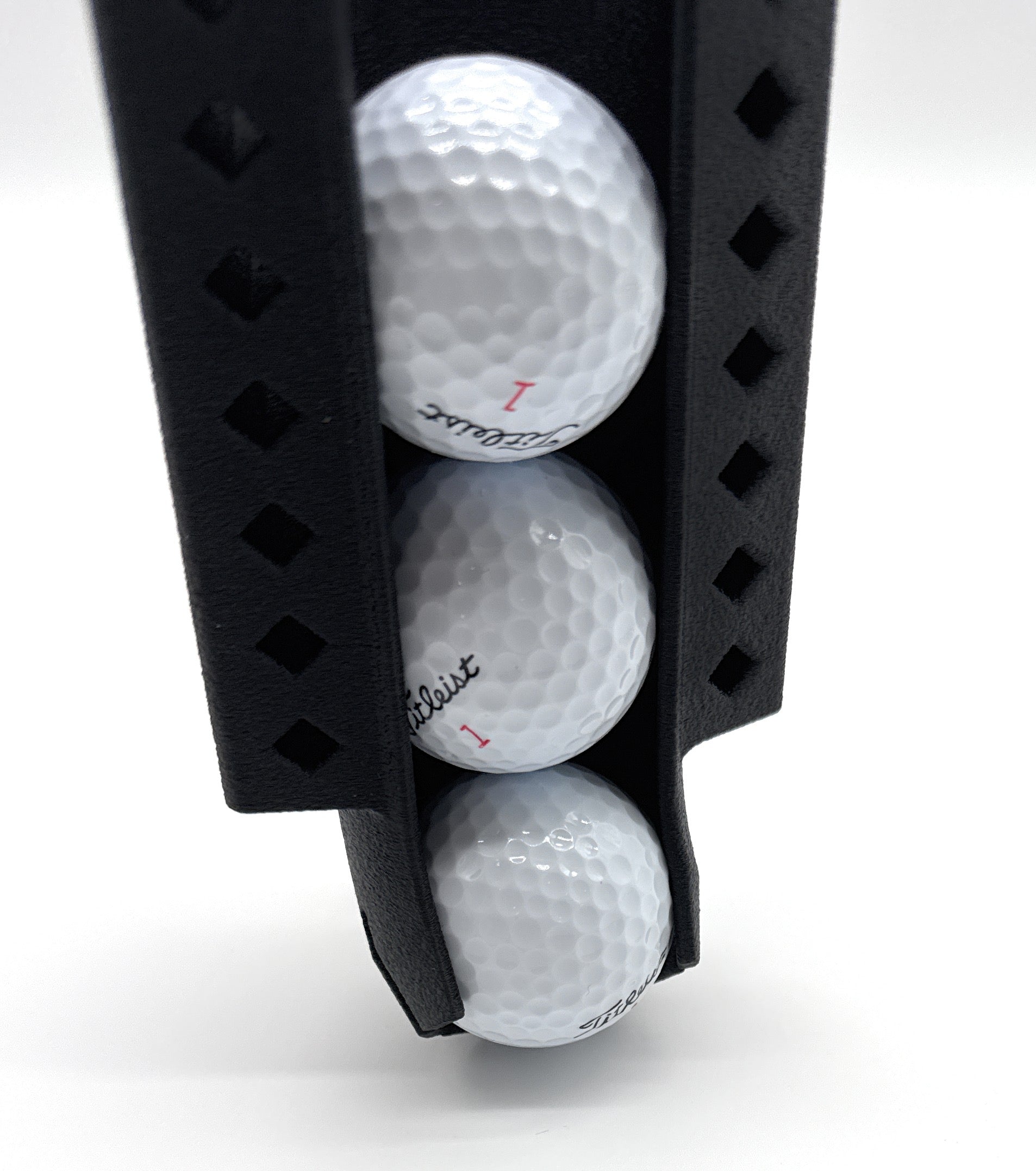 Golf Ball and Tee holder for golf cart