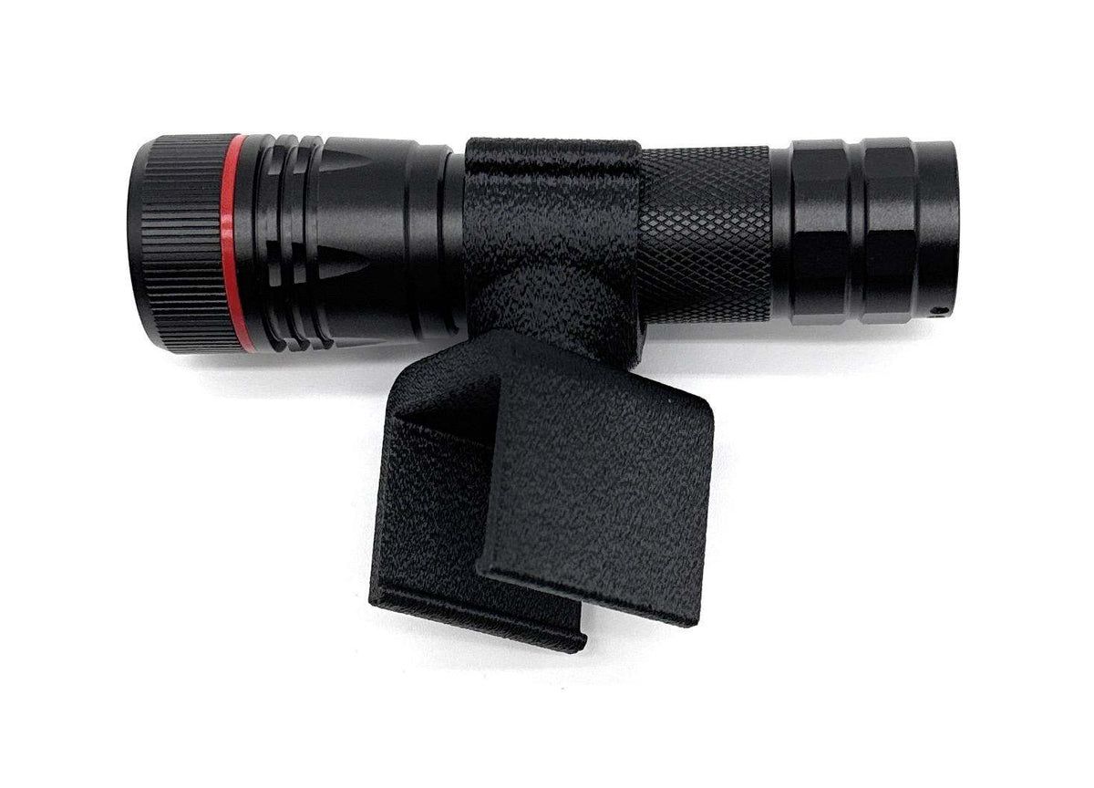 CartLight Golf Cart Flashlight Mount – 1-Inch Square Post Series   2 Pack