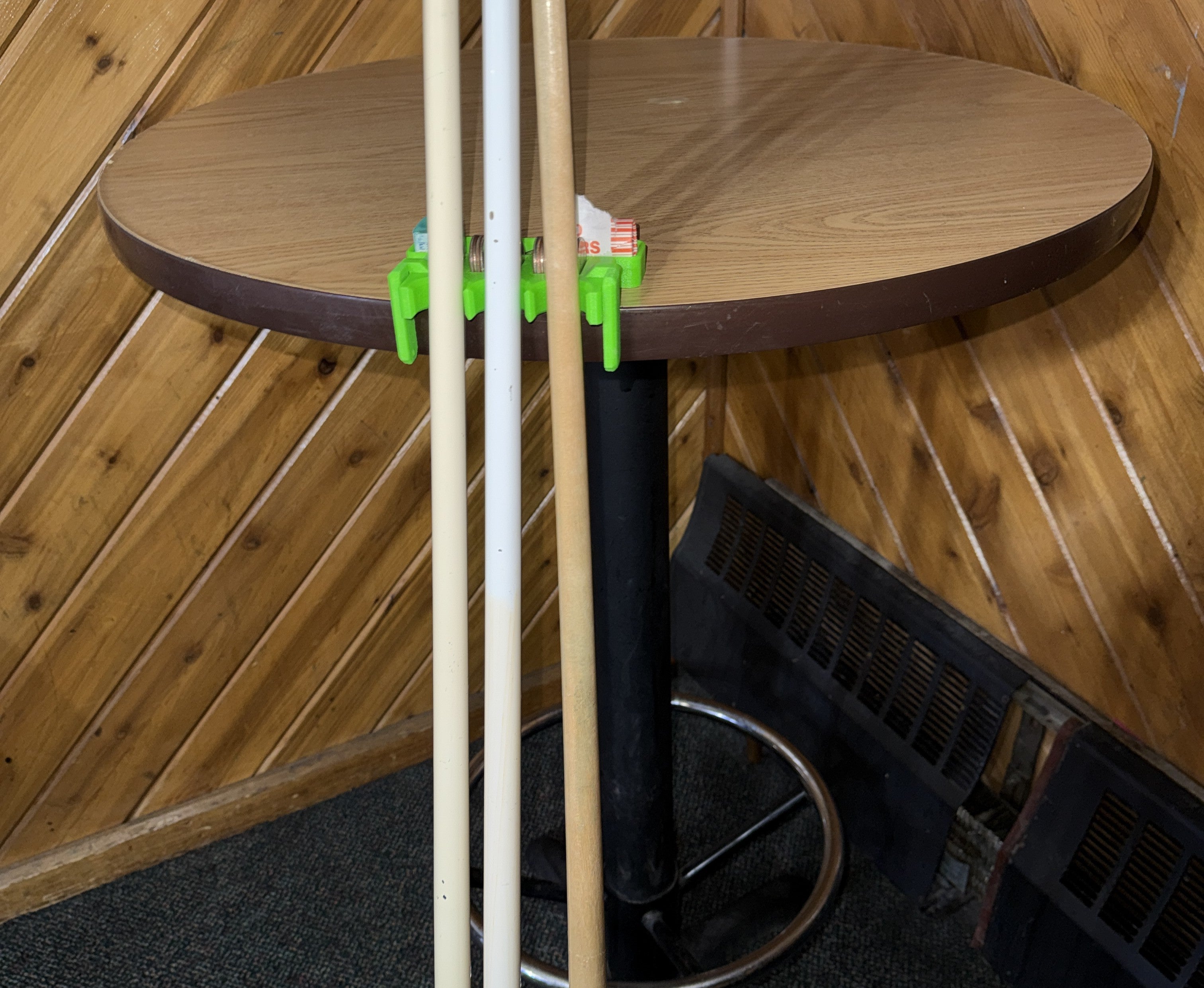 Pool Cue Holder 3 Place